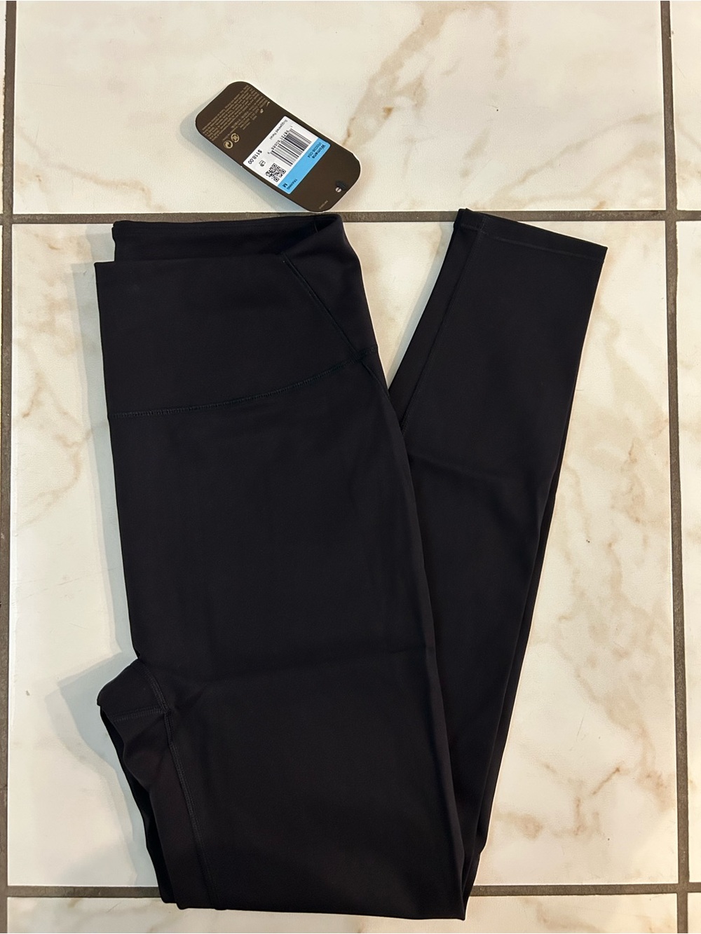 Women’s Nike SKIMS Black High-Waist Leggings with Subtle Logo Size Medium